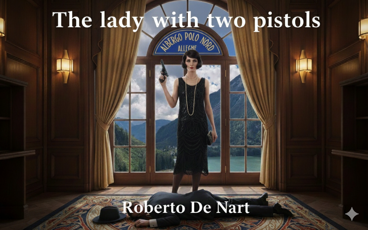 The lady with two pistols